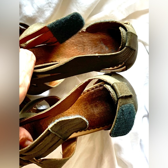 INDIGO LEATHER ESPADRILLES - Picture 6 of 8